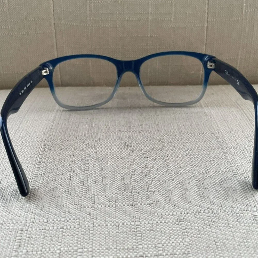 Ray-Ban Youth Eyeglasses Blue Tone Rb1528 Glasses 48[]16 130 Eyewear Frame - Picture 12 of 12